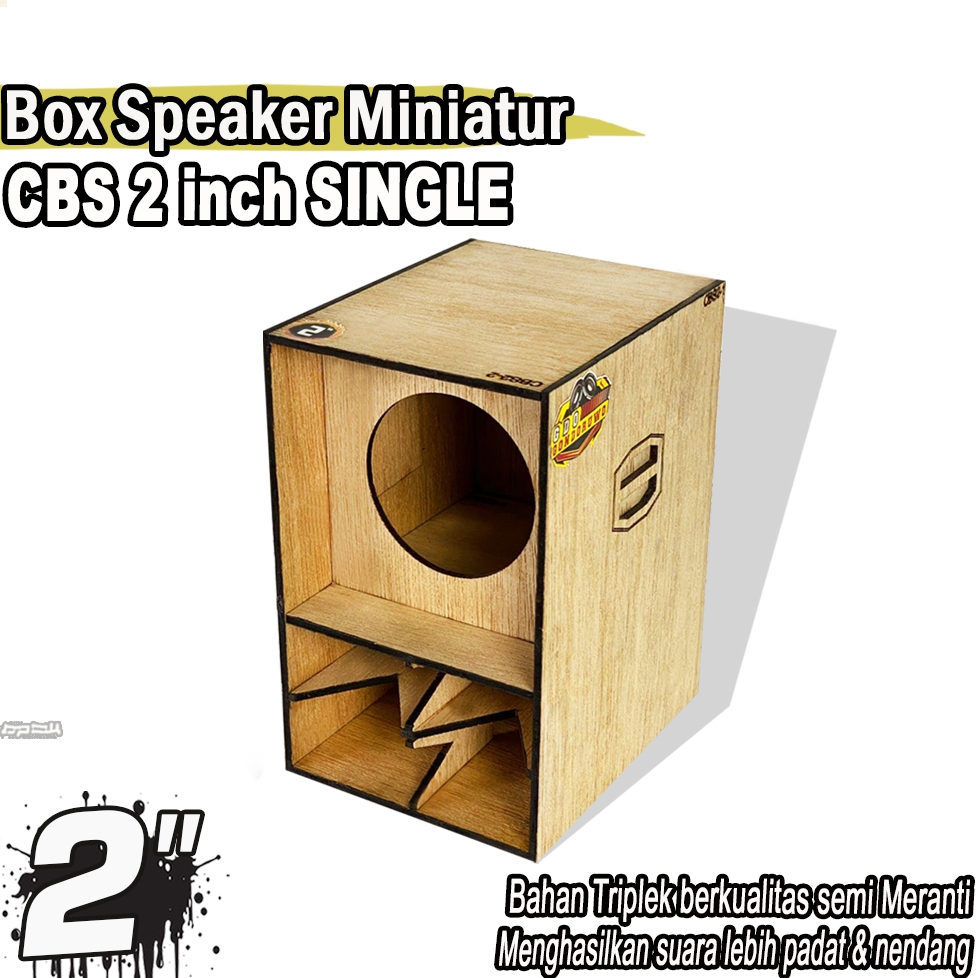 Box Speaker Miniatur CBS 2 INCH