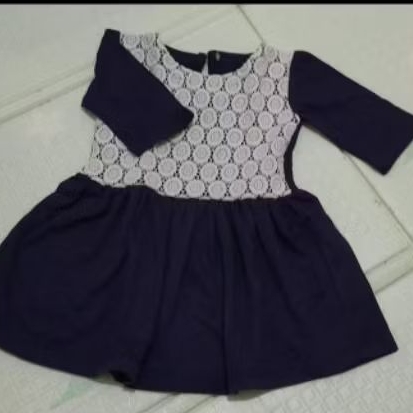 preloved gamis bayi biru