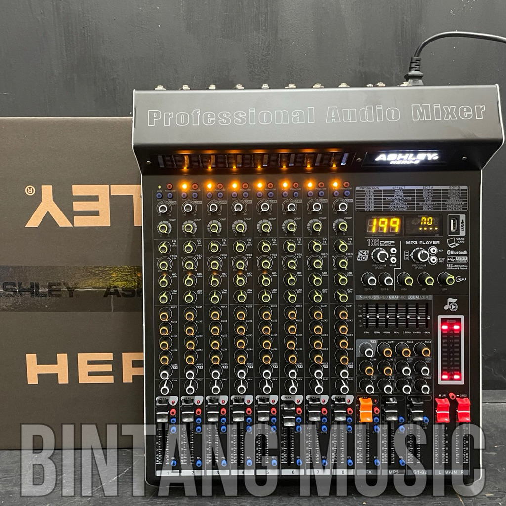 Mixer Ashley Hero 8 original ashley hero 8 channel ASHLEY HERO 8