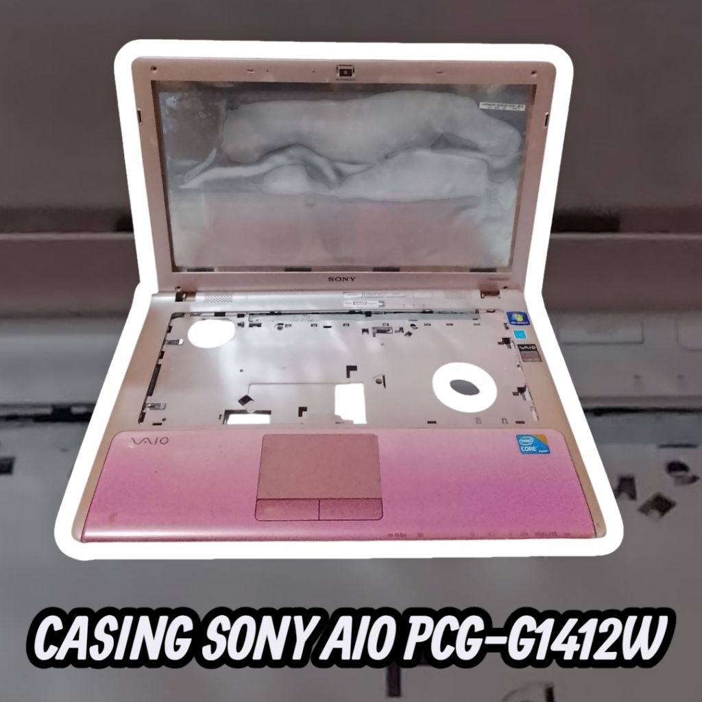 casing LCD Laptop Sony Vaio pcg-61412w