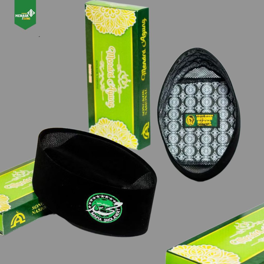 Peci Mafia Sholawat Kopiah Songkok Santri Abah Ali Gondrong