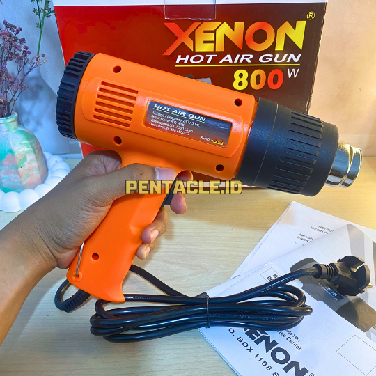Heat Gun XENON Hot Air Pengering Sablon Pemanas Hotgun Elektrik Mesin Dryer Termurah Kualitas Terbai