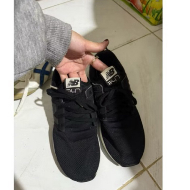 PRELOVED NB 247 BLACK (HITAM) EU36 FREE ONITSUKA TIGER EU 36