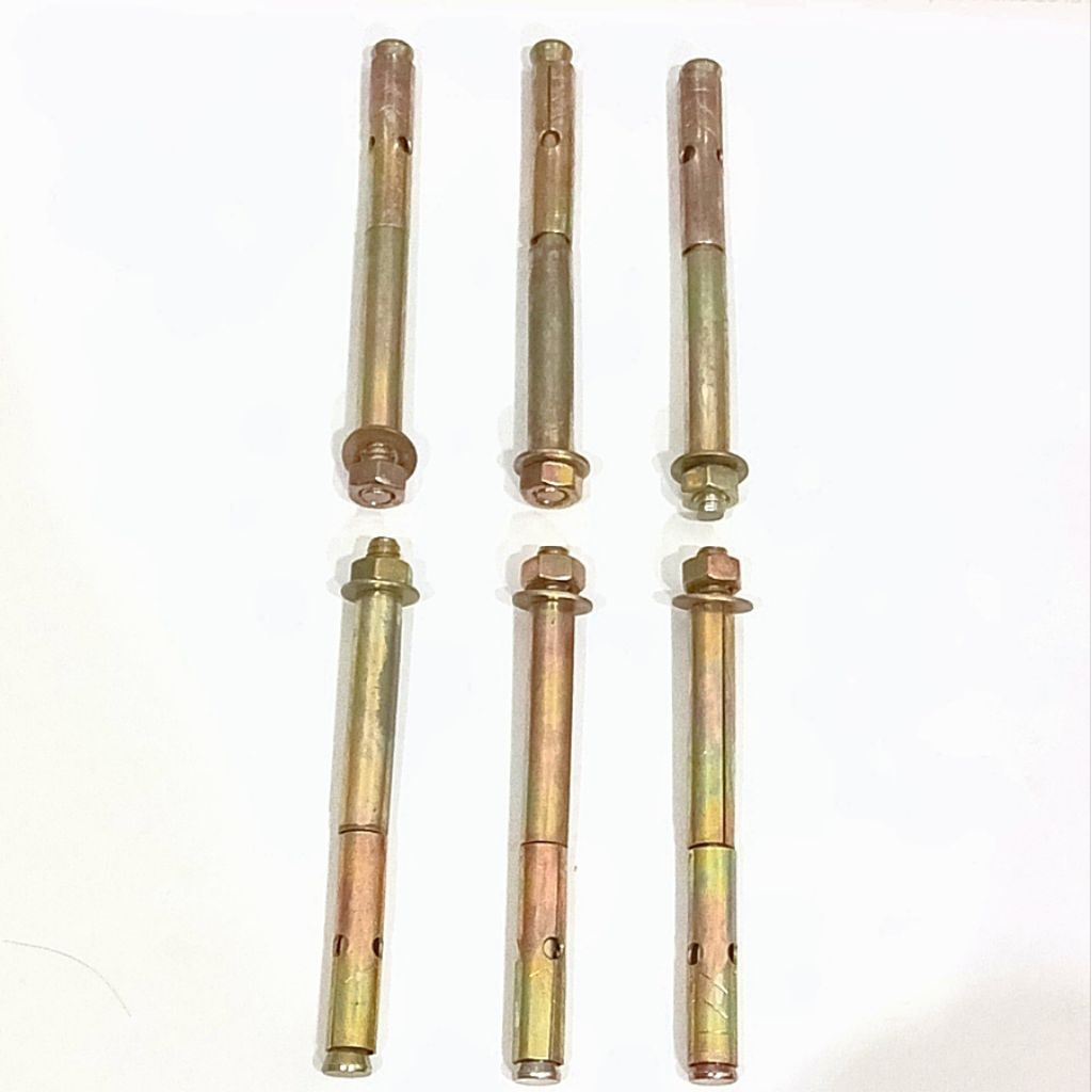 Dynabolt 8 mm x 8,5 cm ( kuning / ecer )