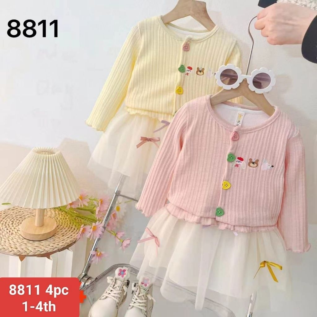 Dress rompi rajut anak