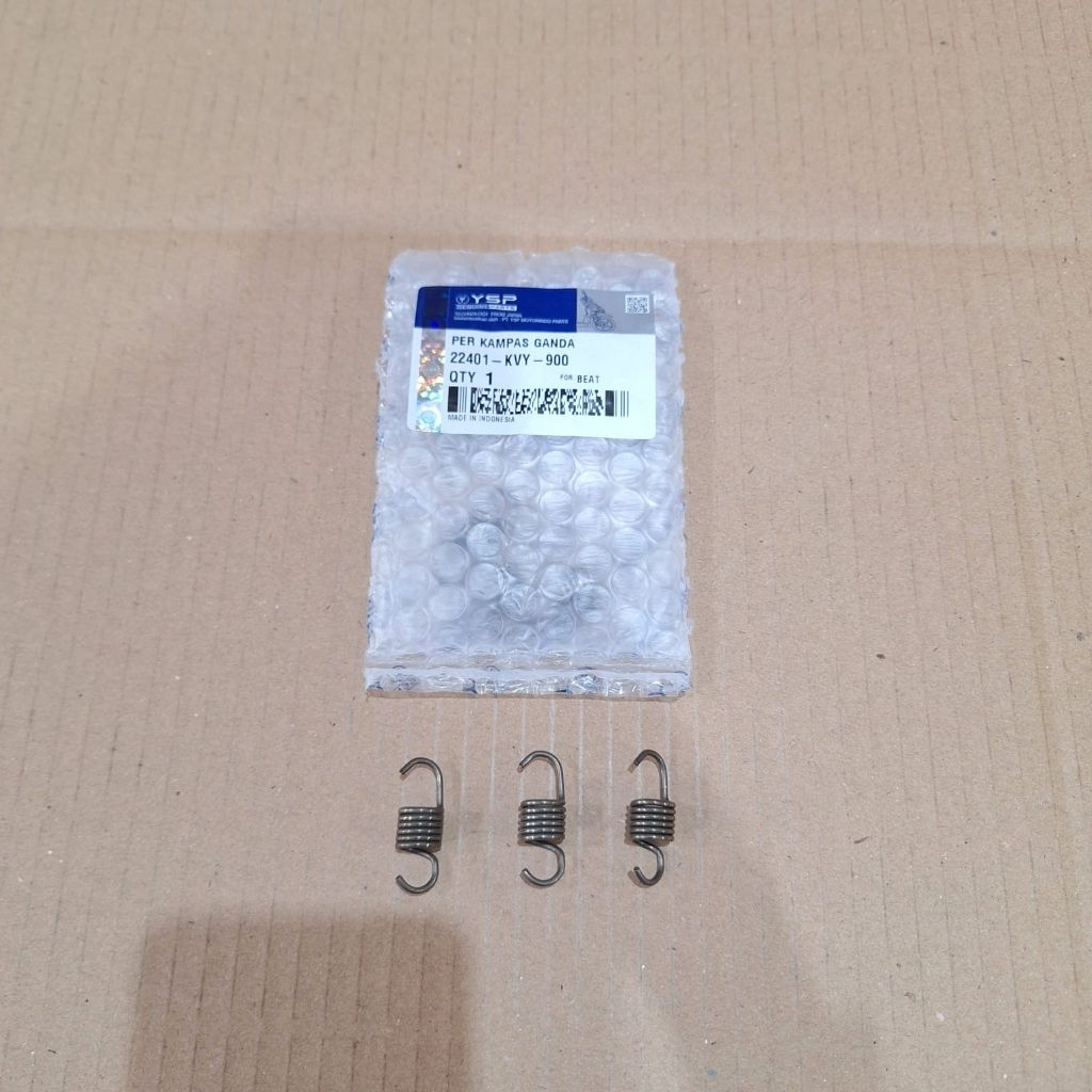 ORIGINAL YSP PER KAMPAS KOPLING BEAT KARBU KVY (HARGA PER 2 PCS)