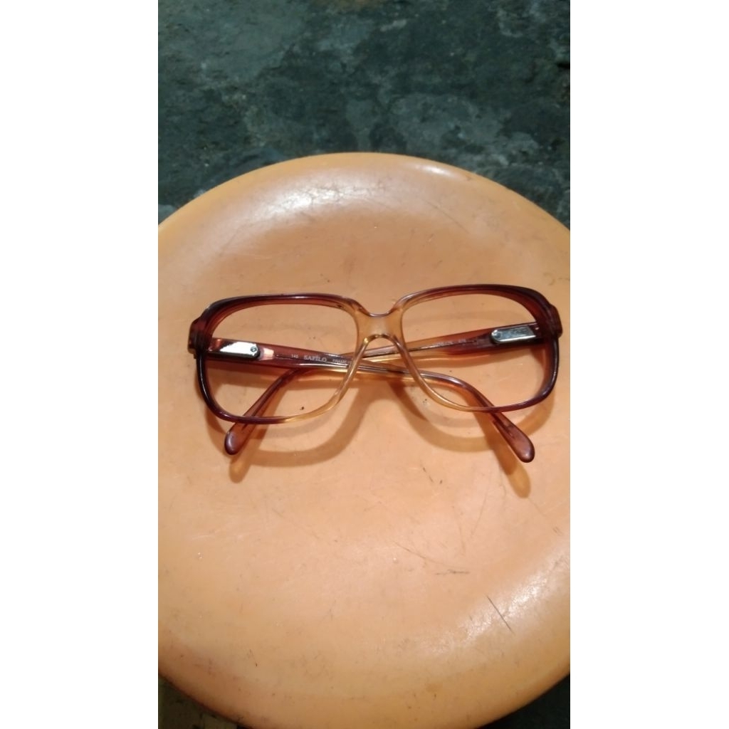 vintage sunglasses frame kacamata jadul lawas safilo Italy engsel model pegas