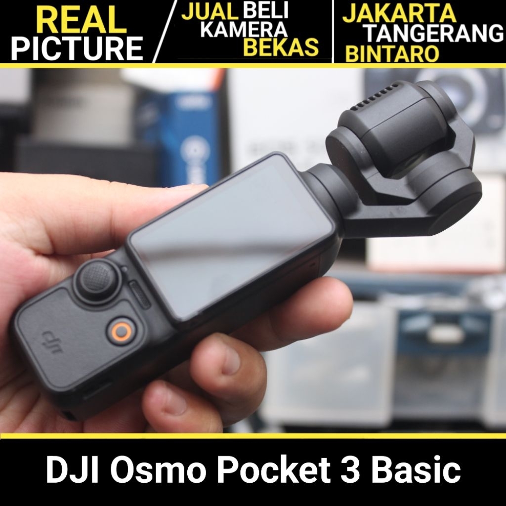 DJI Osmo Pocket 3 Basic BEKAS