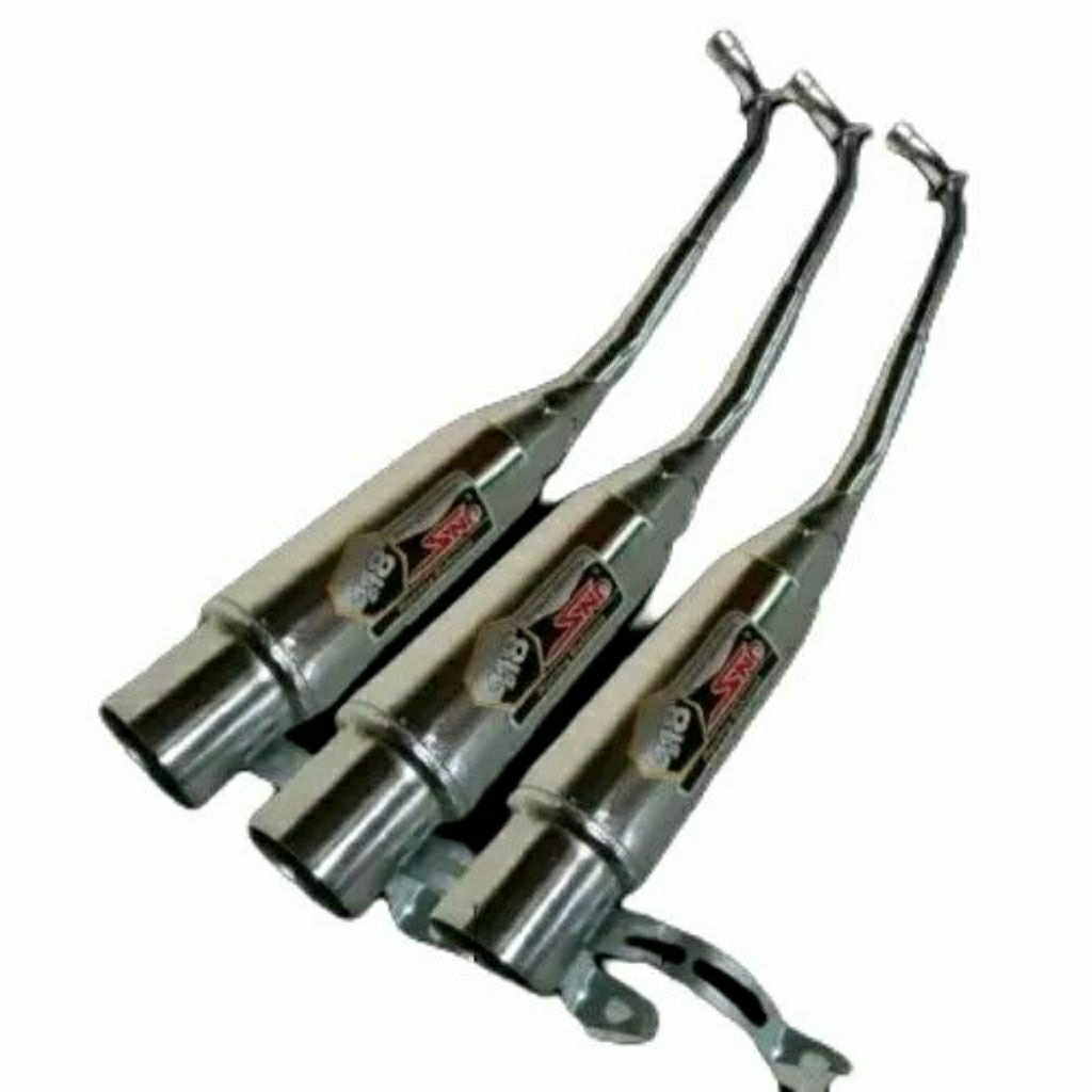 SND Motor Bebek Knalpot Bahan Tebal Presisi Suara Padat Empuk Cocok Untuk Supra Karisma Blade Dan La
