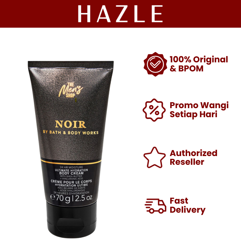Bath & Body Works Noir Ultimate Hydration Body Cream Man 70 gr