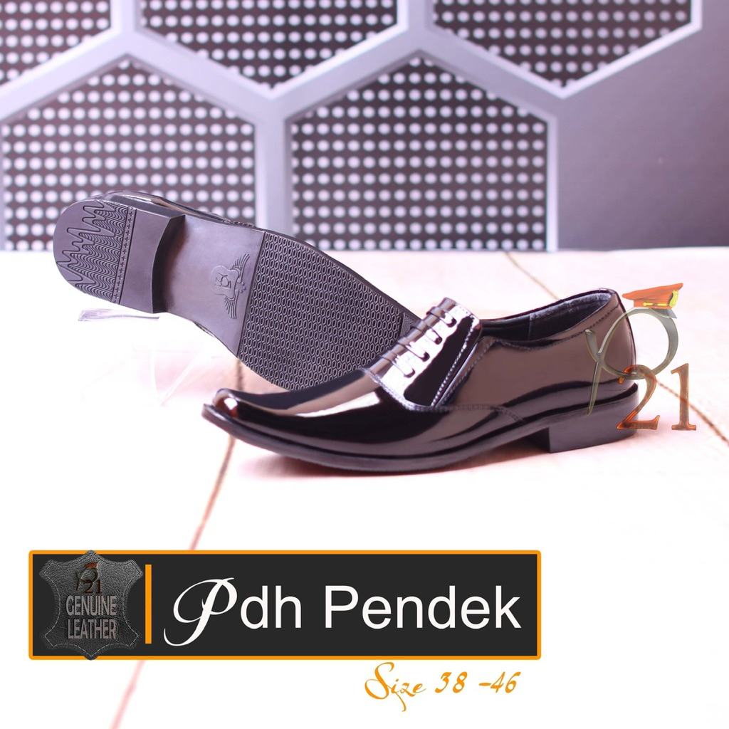 SEPATU P21-SEPATU PDH PENDEK POLISI/ SEPATU KERJA PRIA/ SEPATU PDH POLISI/ SEPATU POLISI
