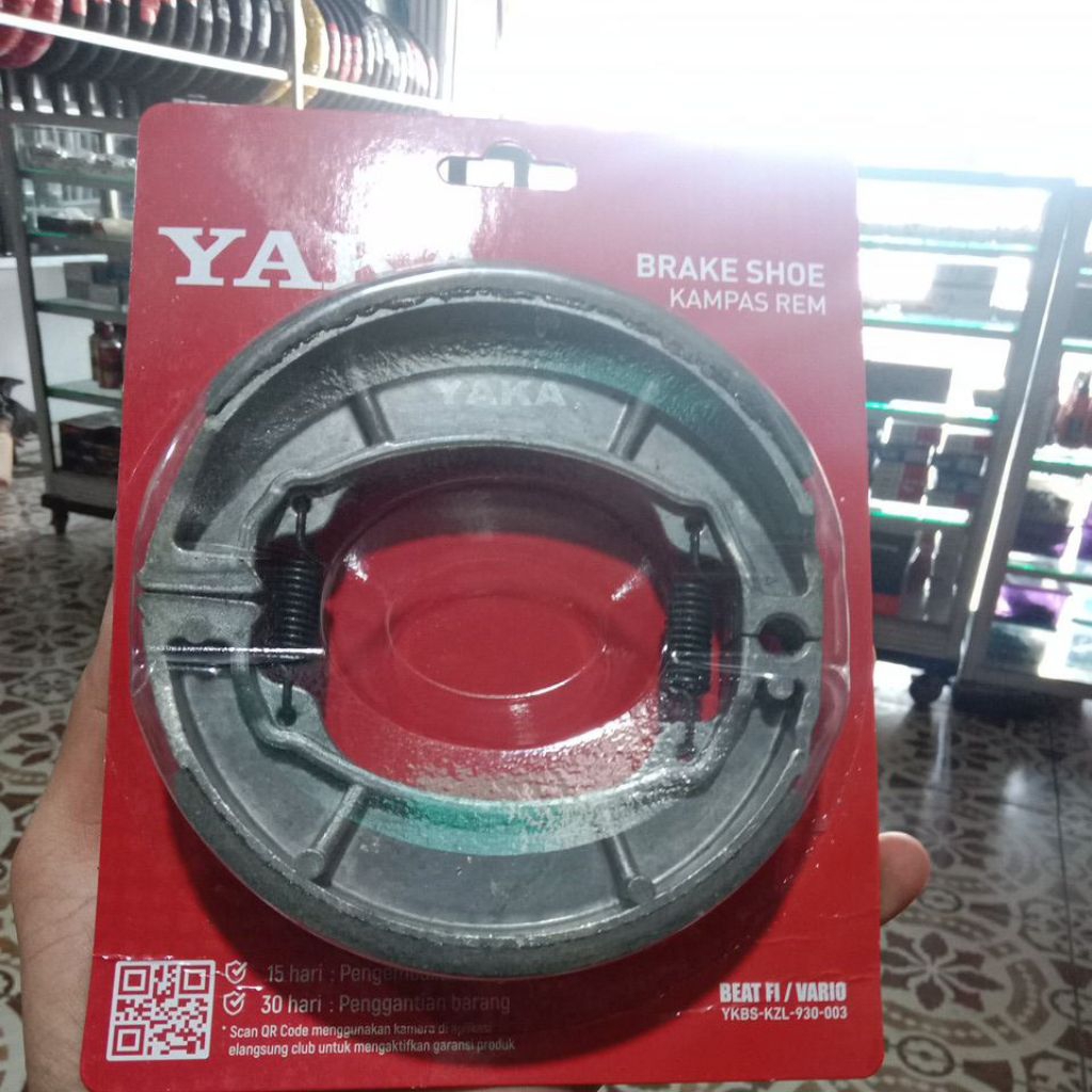 kampas rem belakang beat, vario, verza