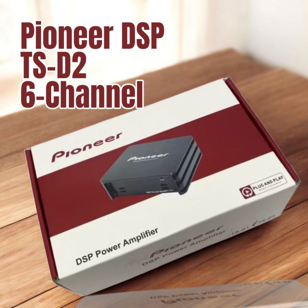 Pioneer TS-D2 DSP Power Amplifier HU Android.