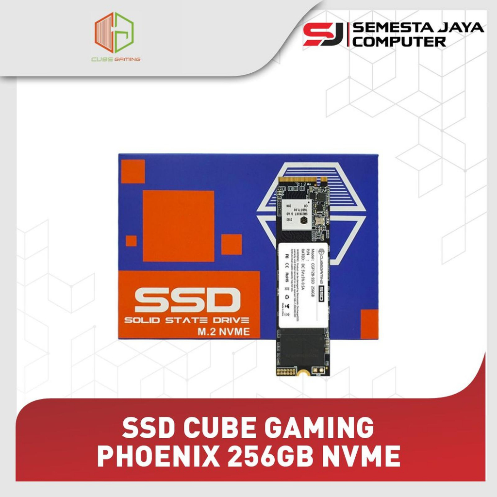 SSD CUBE GAMING PHOENIX 256GB NVME PCIe GEN3X4