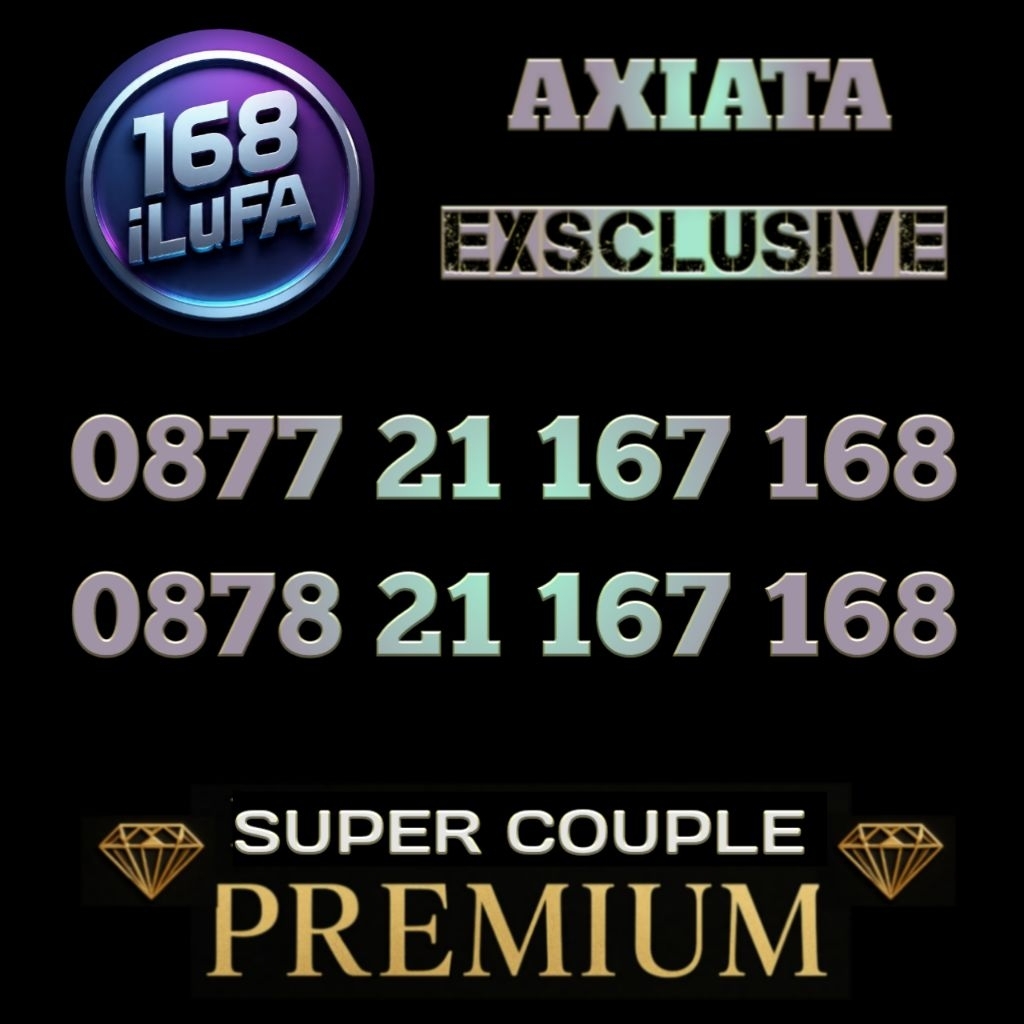 Perdana Exsclusive XL Axiata Reguler Couple Exsclusive Varian Angka Hoki iLuFA 168 Limited Edition B