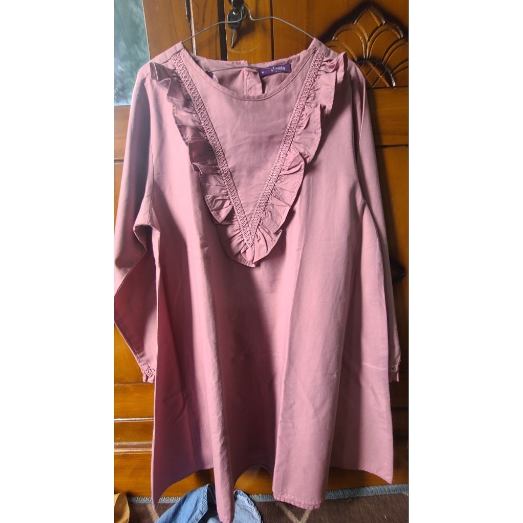 preloved tunik blouse elzatta