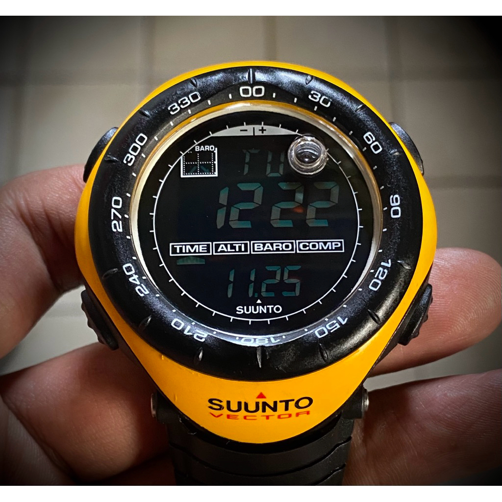 jam tangan outdoor suunto vector yellow legend