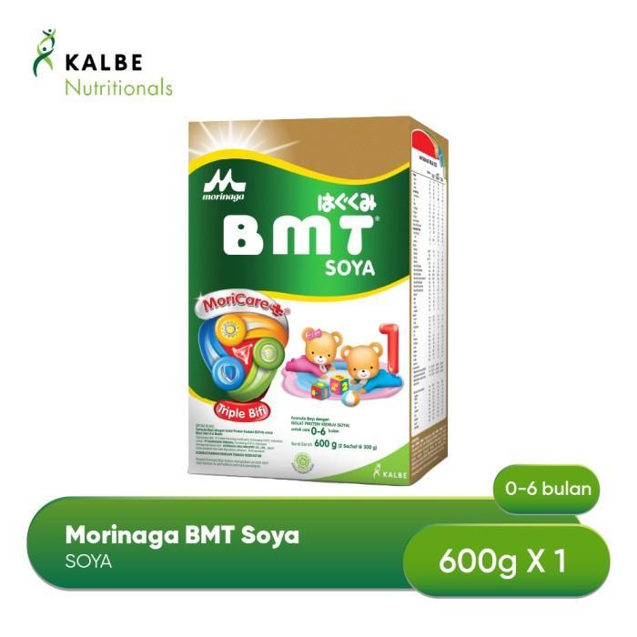 BMT SOYA 600gr/Susu Formula Bayi Morinaga BMT Soya Tahap 1 0-6 bulan