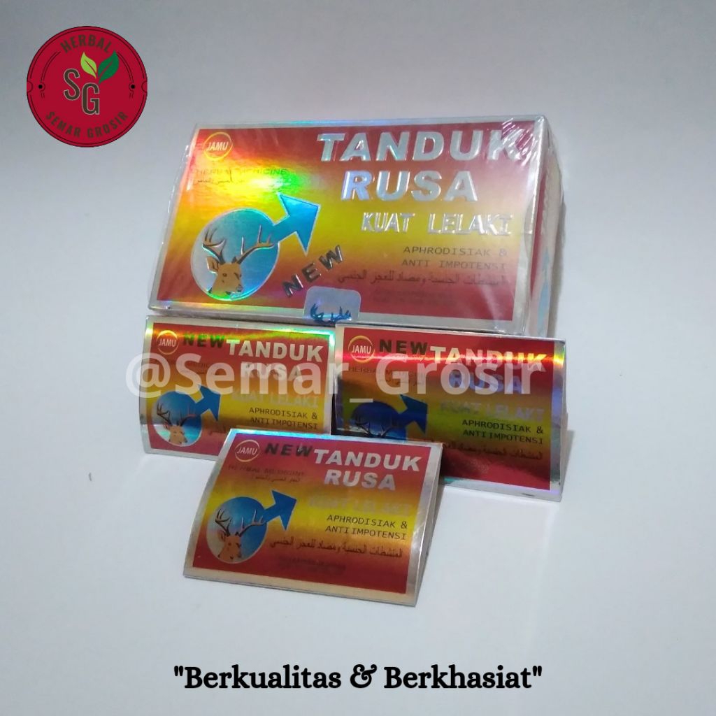 BUMBU KEBUTUHAN  daya PRIA CAP KEPALA RUSA ASLI