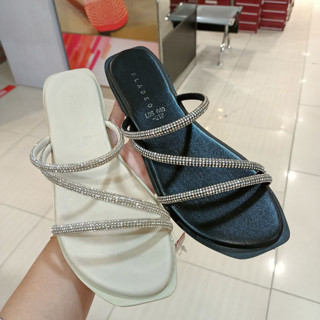 sandal flat wanita FLADEO original