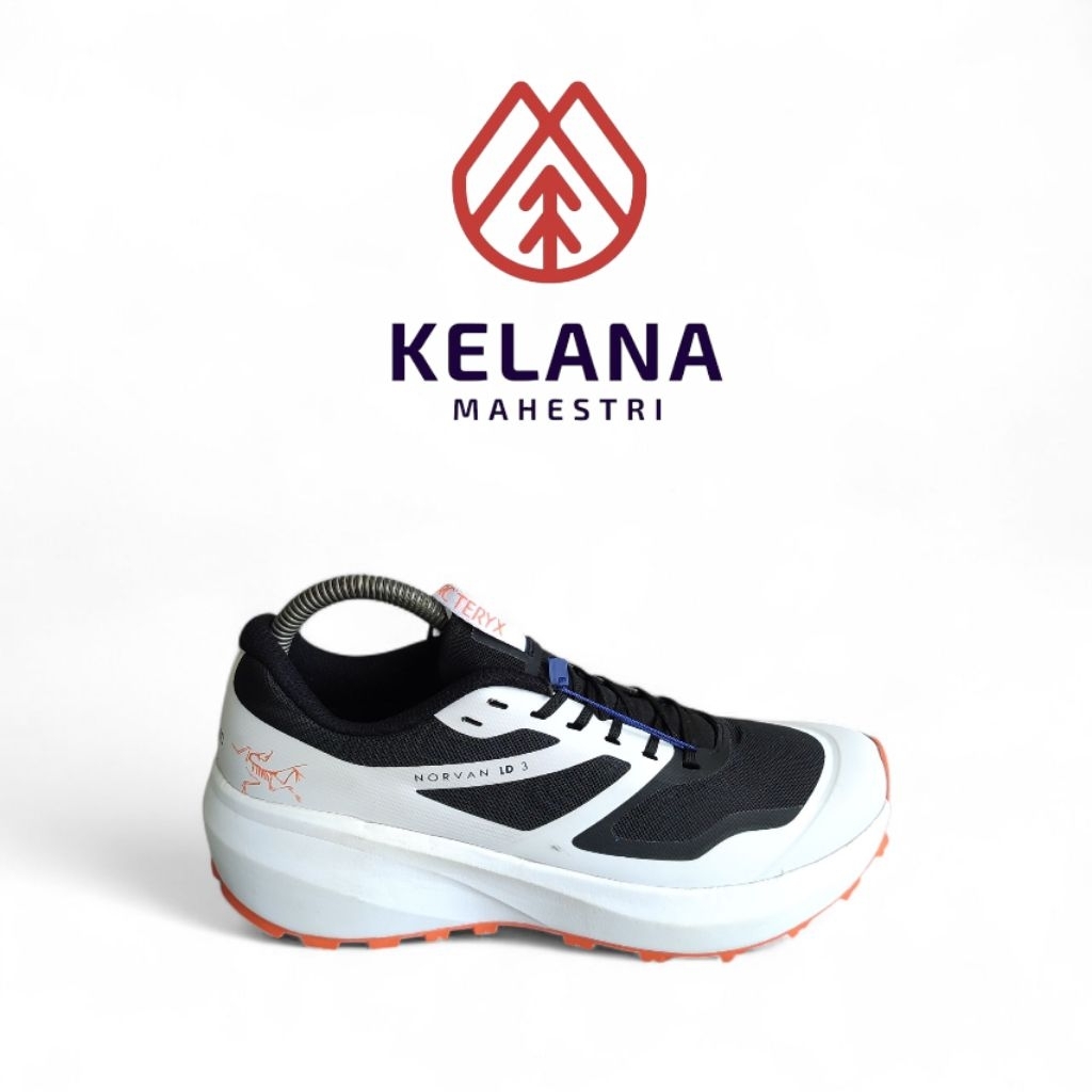 Sepatu Arcteryx Norvan LD 3 White/Black Outdoor Trail Run | Outdoor Shoes