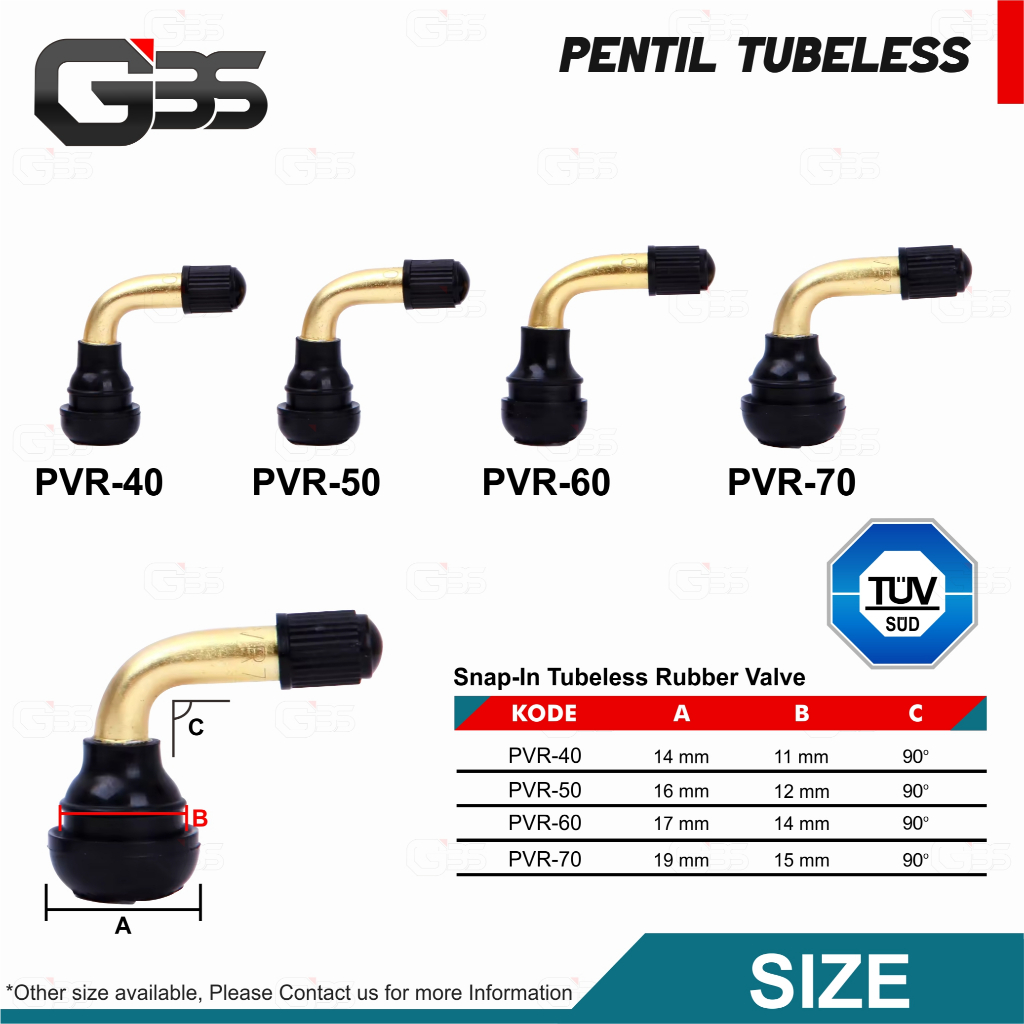 Pentil Sepeda Listrik Pentil Motor Listrik Pentil Motor Matic