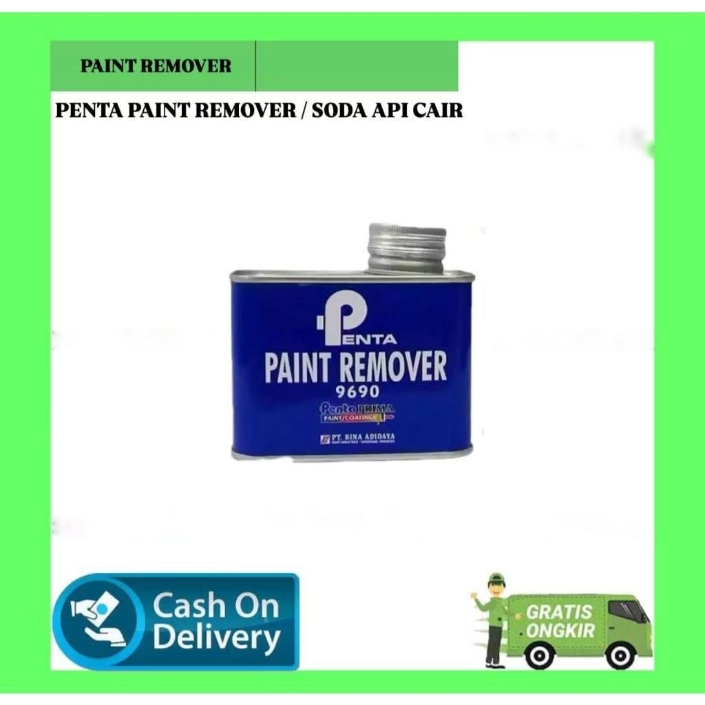 Soda Api Cair Penta - Perontok Cat Penta 250gr