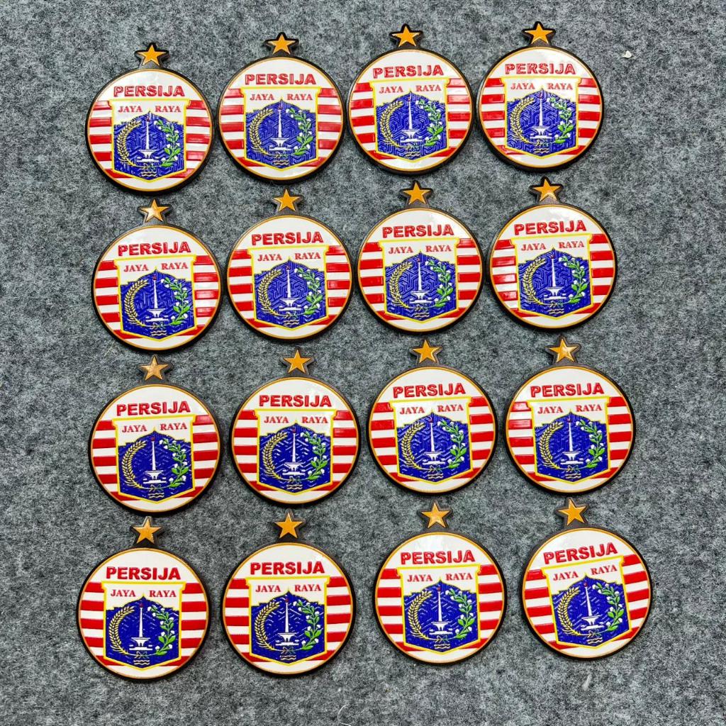 Logo TImbul Patch 3D TIm SepakBola Indonesia - Persija Jakarta