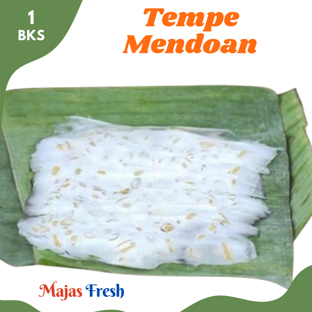 TEMPE MENDOAN Segar - Tempe Kedelai Mendoan Mentah Fresh | Isi 5 Pcs [ Harga Per BKS ]