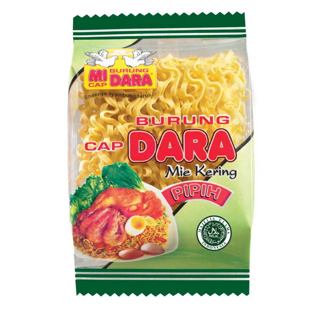 mie Burung dara pipih