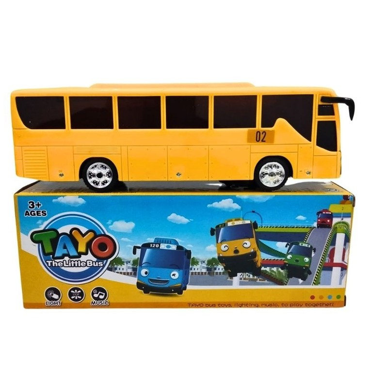 PELATO Bus Tayo Little Bus Music Mainan Anak Bus Tayo Bisa Berjalan dan Musik (665)