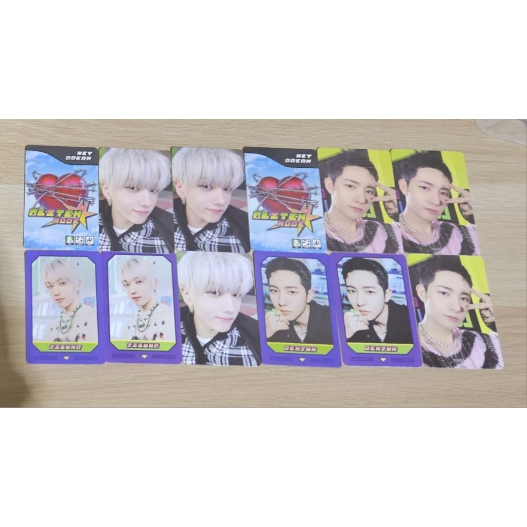 Arcade Matching Card Game NCT Dream Haechan, Jisung, Renjun, Mark