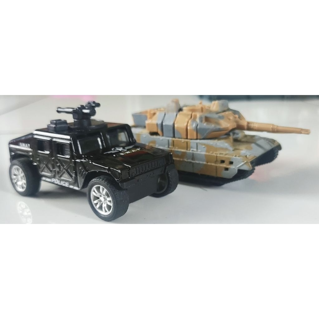 Mainan Truk Diecast Militer (Tanpa Kemasan)