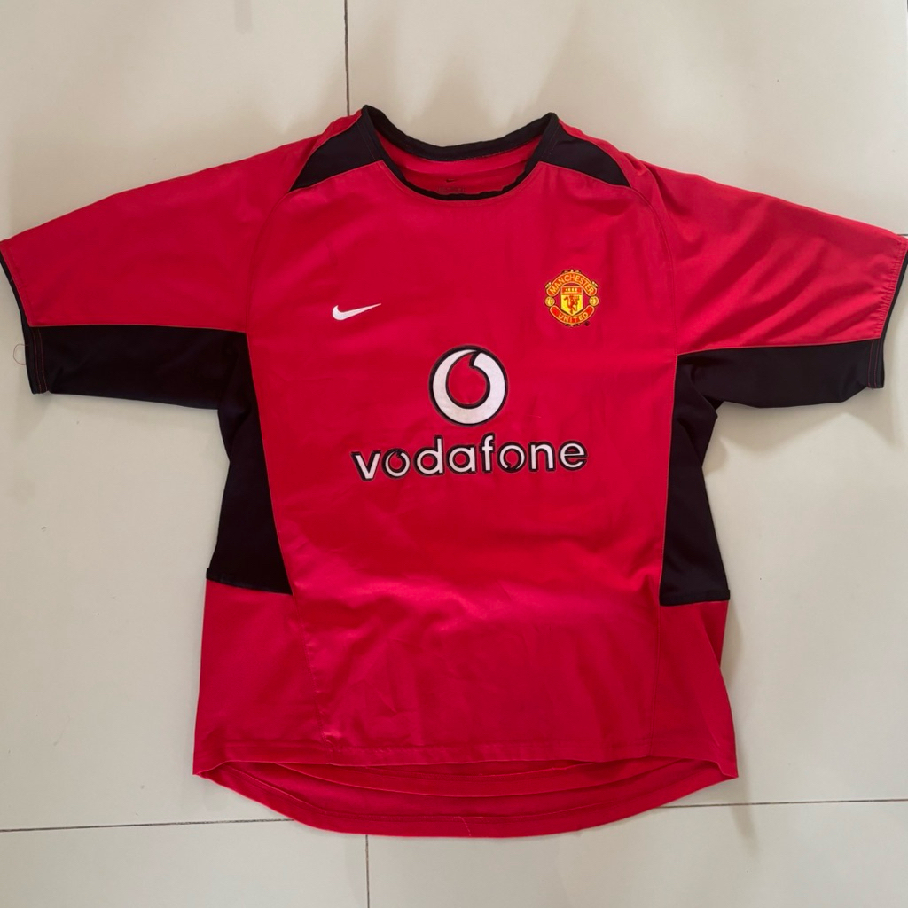 Jersey Manchester United musim 2003/2004 nameset Cristiano Ronaldo Original Made in UK.