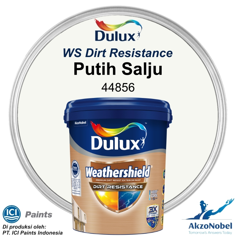 CAT DULUX WEATHERSHIELD DIRT RESISTANCE 20 LT - PUTIH SALJU 44856