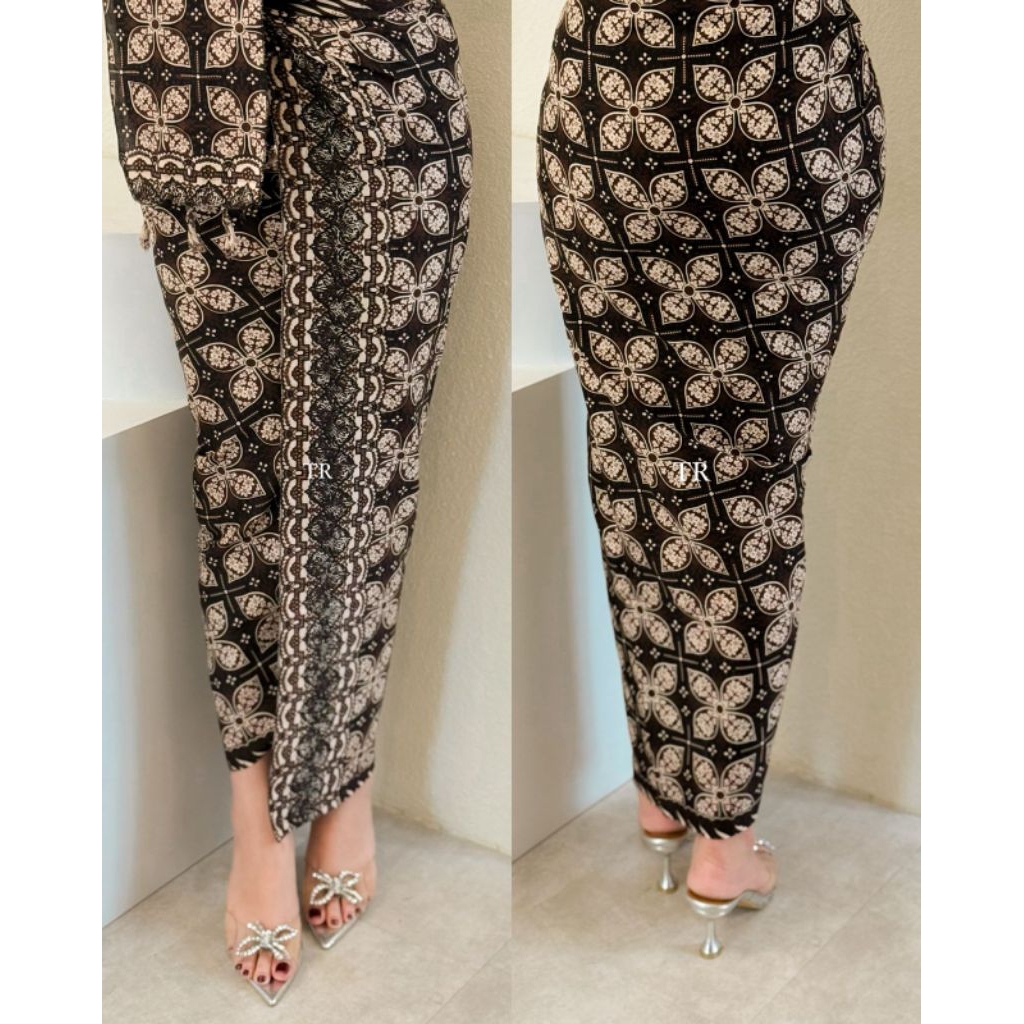 Kamen batik premium set selendang