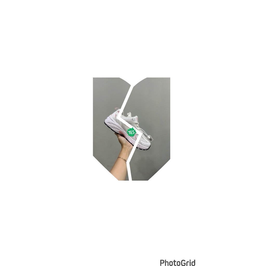 Sepatu Wanita Sepatu Sneakers White Pink Ungu Pink Silver Pink