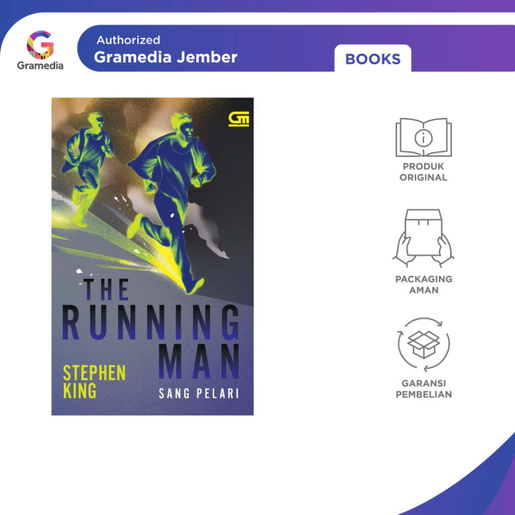Sang Pelari (The Running Man) (Stephen King) - Gramedia Jember
