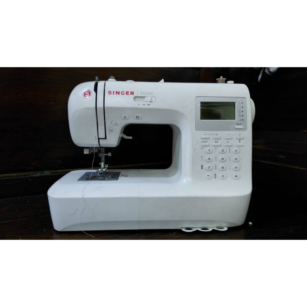 Mesin Jahit Digital Singer 9100 404 Pola | Obras Semi-Neci | Bekas Terawat