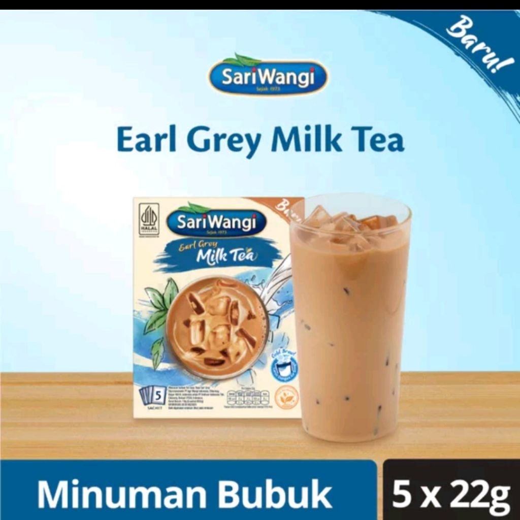 Sariwangi Earl Grey Milk Tea 110 gr