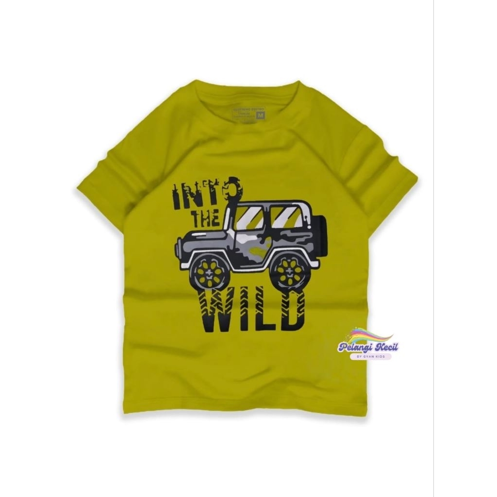 kaos anak laki-laki mobil jeep