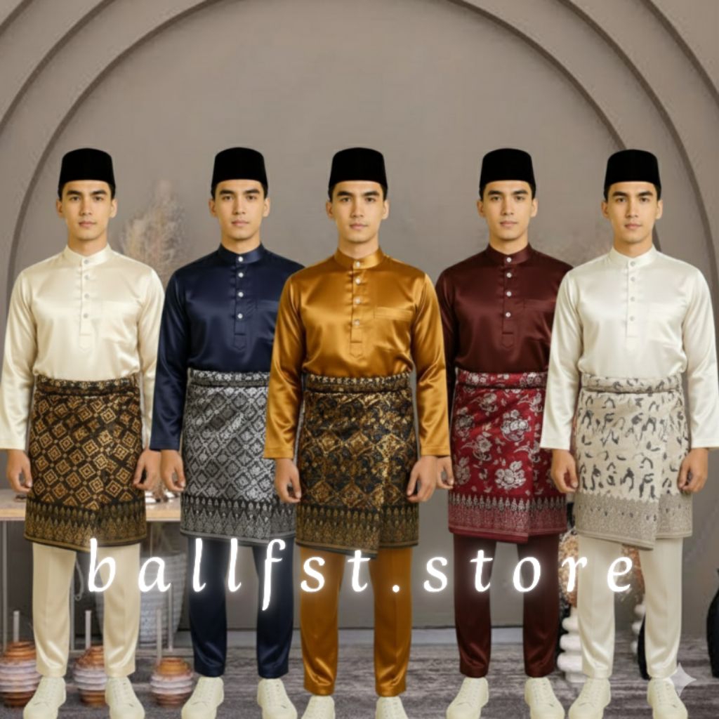 Baju adat pernikahan baju Melayu pria terbaru