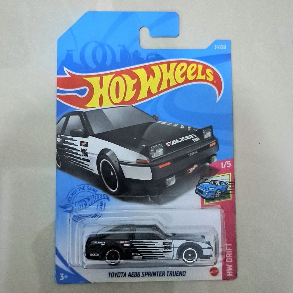 Hot Wheels Toyota AE86 Sprinter Trueno