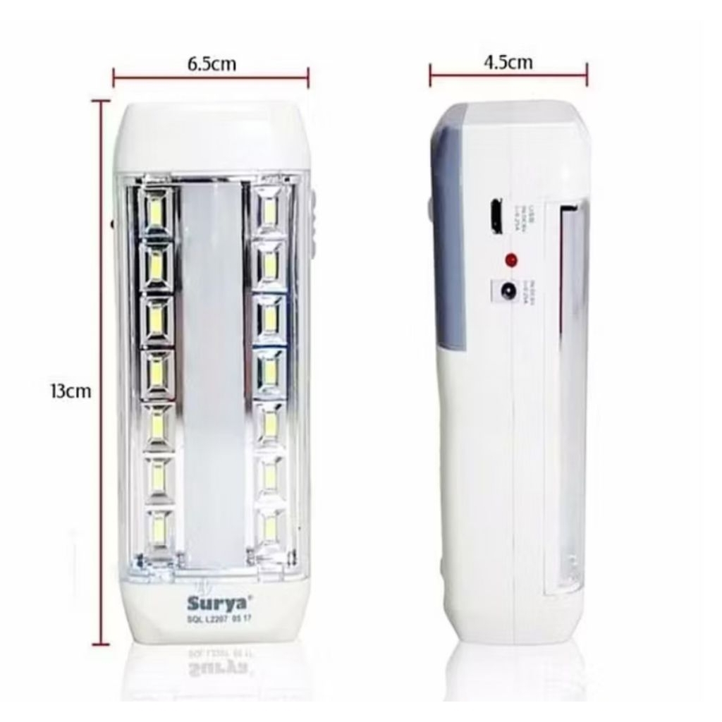 lampu emergency LED 10 kotak