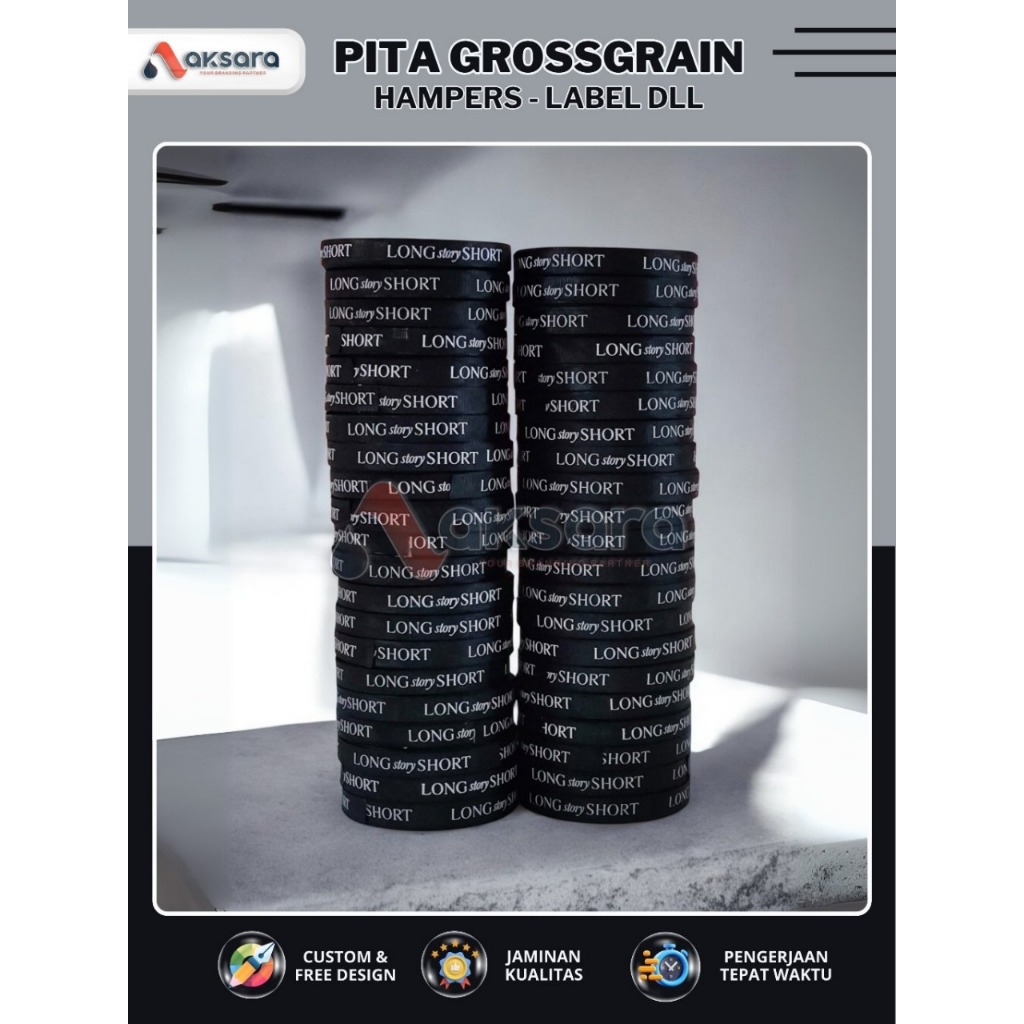 Pita Grossgrain Pita Hampers/Pita Packaging/Pita Hampers Custom/Tali Kado/Hampers Lebaran