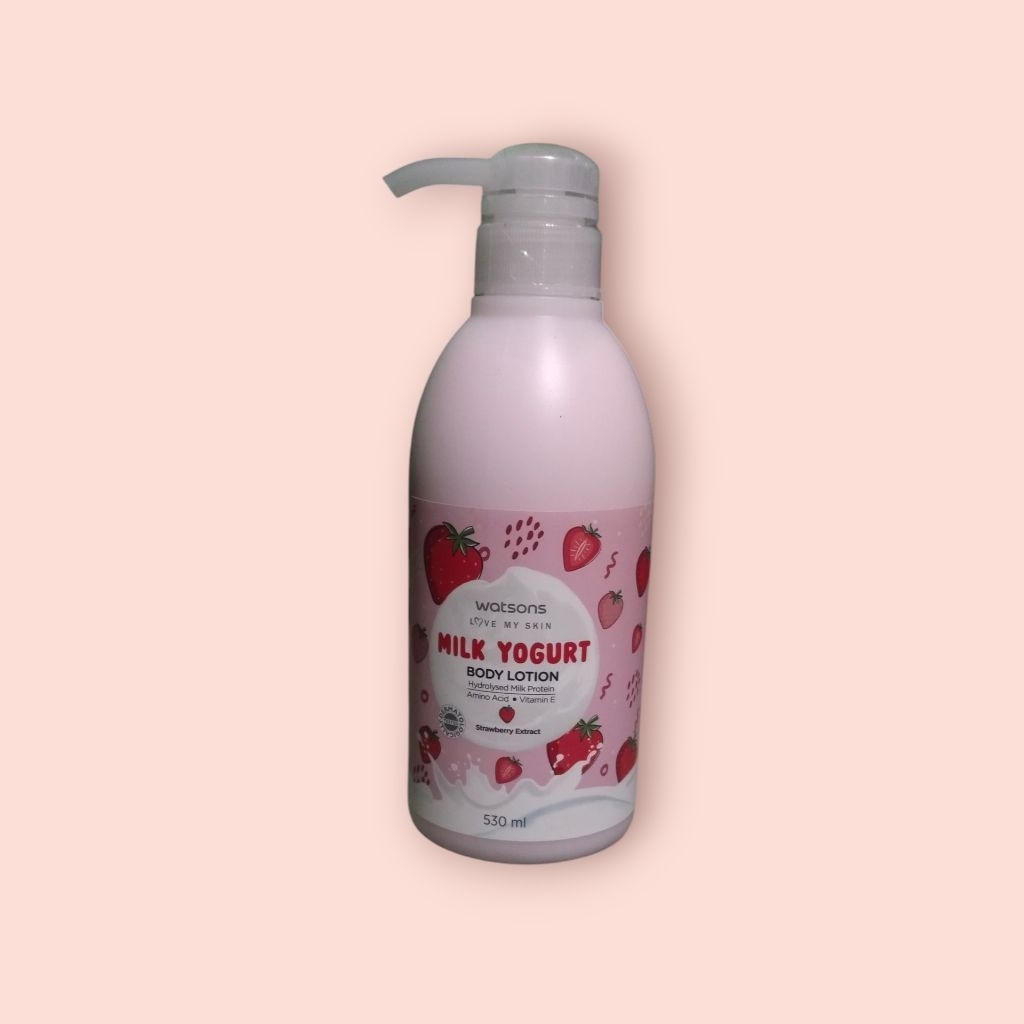 watsons body lotion strawberry 490 ml