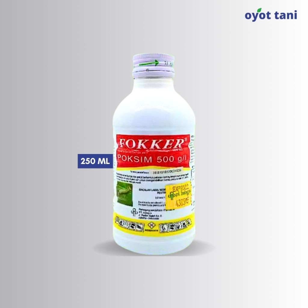 Fokker 500EC 250 ml (Original) | Insektisida Racun Kontak & Lambung Bahan Aktif Poksim 500 g/L | Oba