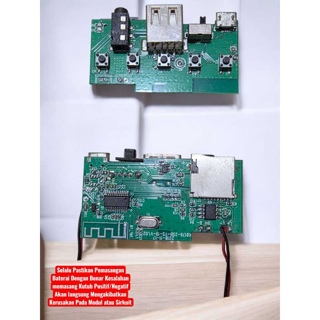 TERMURAH MODULE MODUL MP3 BLUETOOTH 3.7V-5V MODUL MUSIK BOX BT COPOTAN RADIO AUX FLASHDISK MEMORY CA