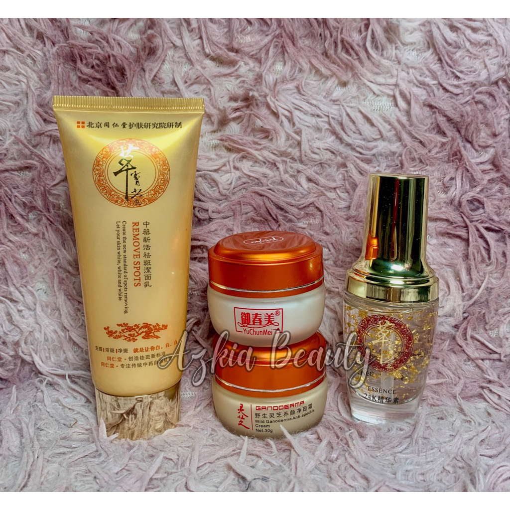 Yu Chun Mei GANODERMA/GOLD +Serum GOLD