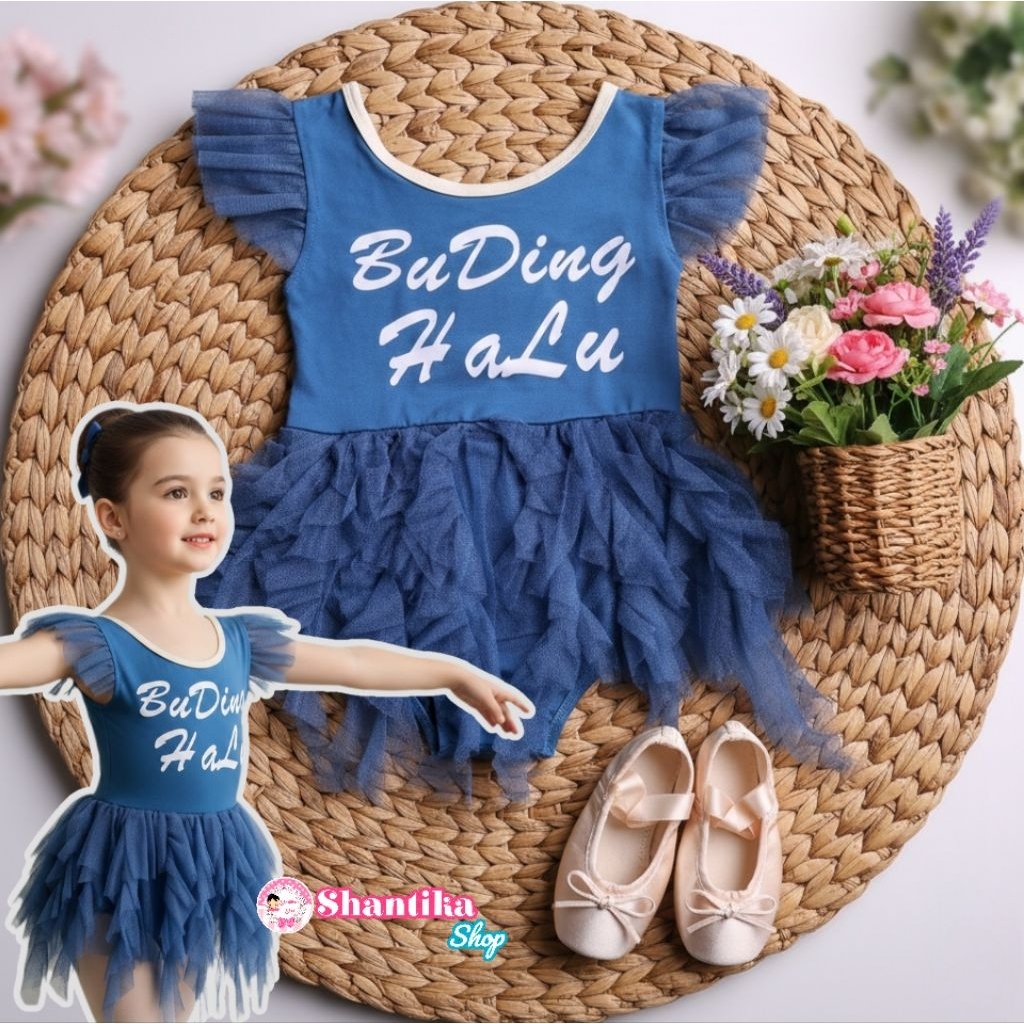 New Tag | Baju Balet Tutu Rumbai — Leotard Balet Tutu Anak perempuan 4-6 & 7-9 Tahun